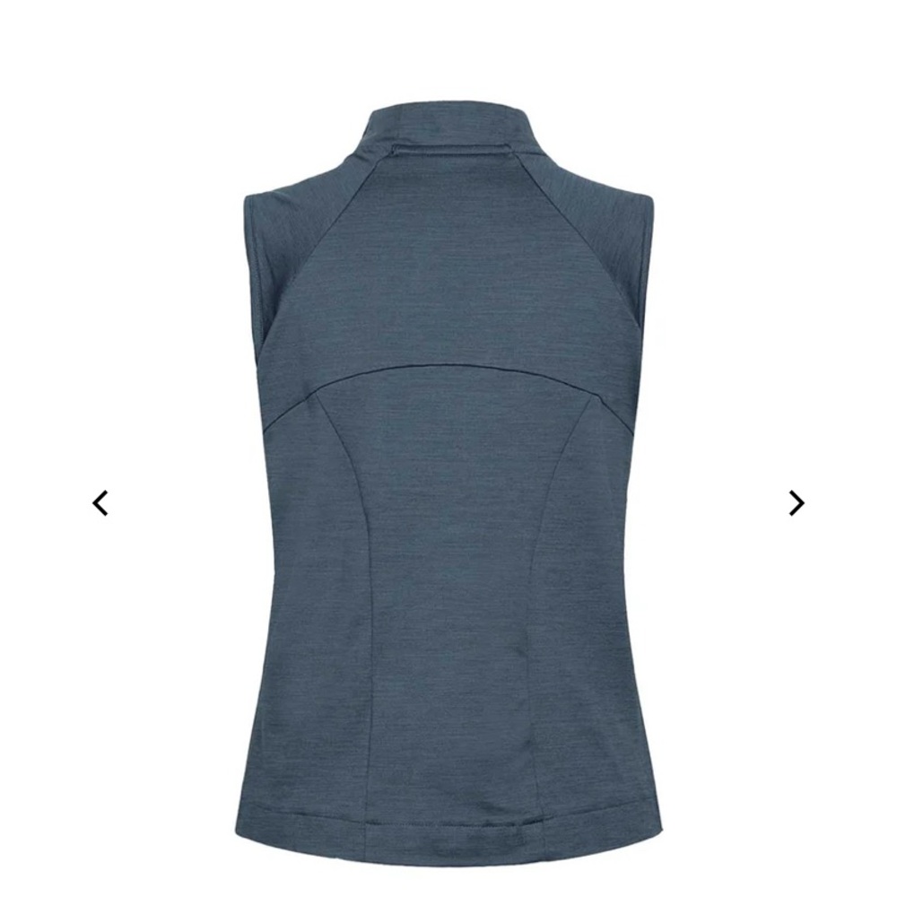 Puma Blue Sleeveless golf vest with Mandarin Collar BNWT large - Picture 2 of 12